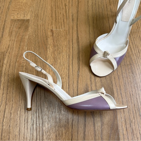Marc Jacobs Slingback Heel Sandals Sz 9.5 - Picture 4 of 14